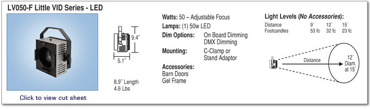 LV050-F - Little VID Series - LED