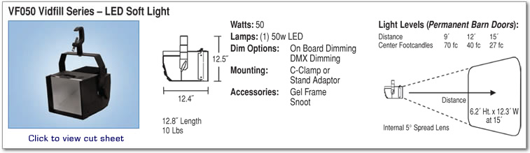 VF050 - Vidfil LED Soft Light